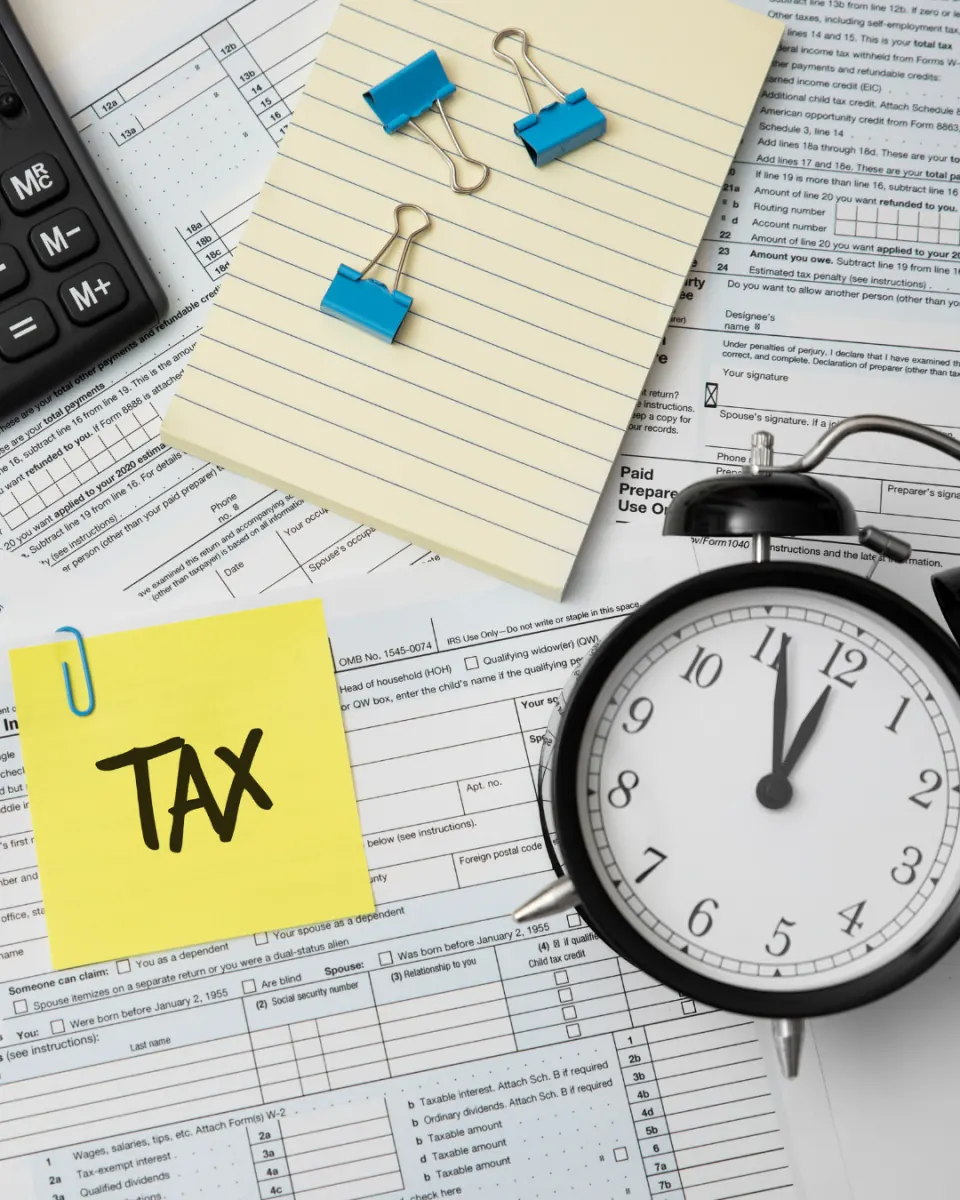 Two tax years overlapping across the Atlantic